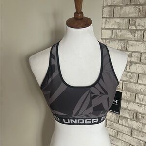Under Armour Gray Racerback Sports Bra